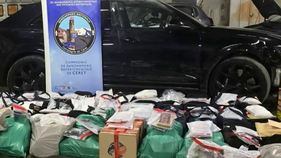 935 kg de cocaïne saisis dans les Pyrénées-Orientales : les narcotrafiquants fuient vers les routes secondaires