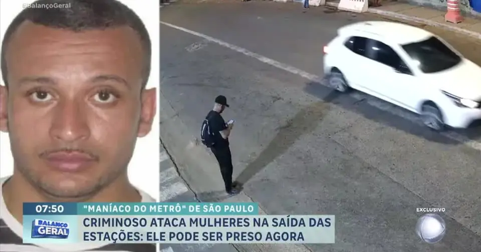 Homem com passagem por estupro é detido em nova série de ataques sexuais no metrô de São Paulo