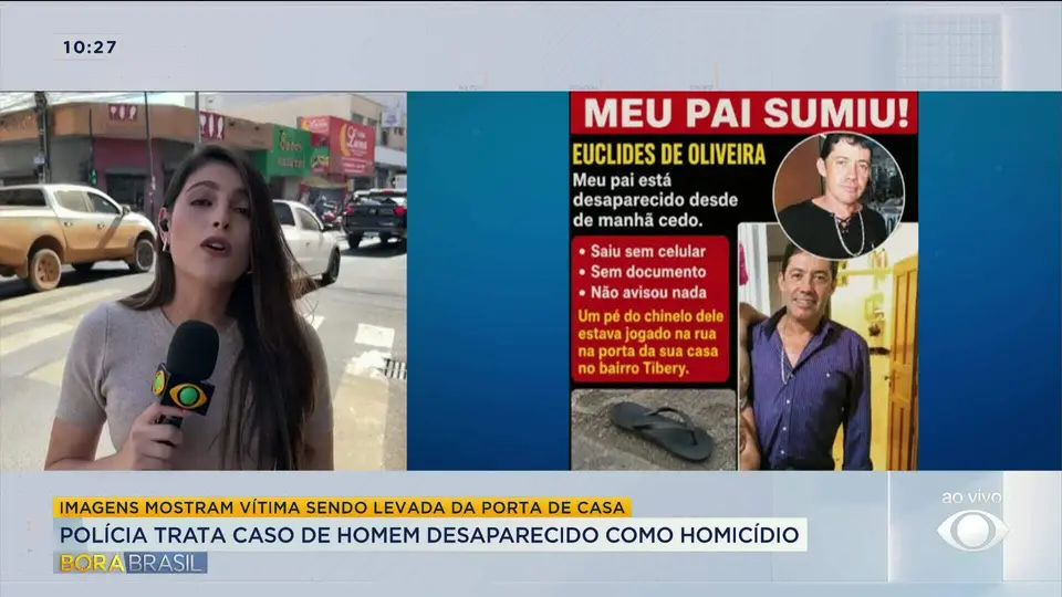 Caso Euclides: polícia trata desaparecimento como homicídio