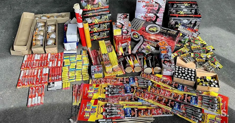 Police seize several hundred explosive devices in Planina, Kranj; four charged