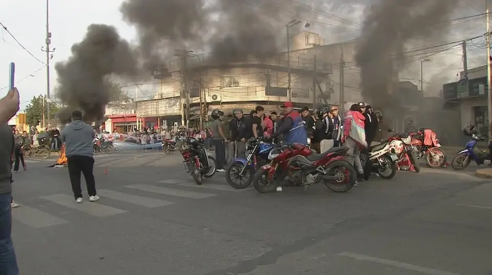 Marcha en José C. Paz por el asesinato de Elías Ojeda Vázquez, baleado por motochorros