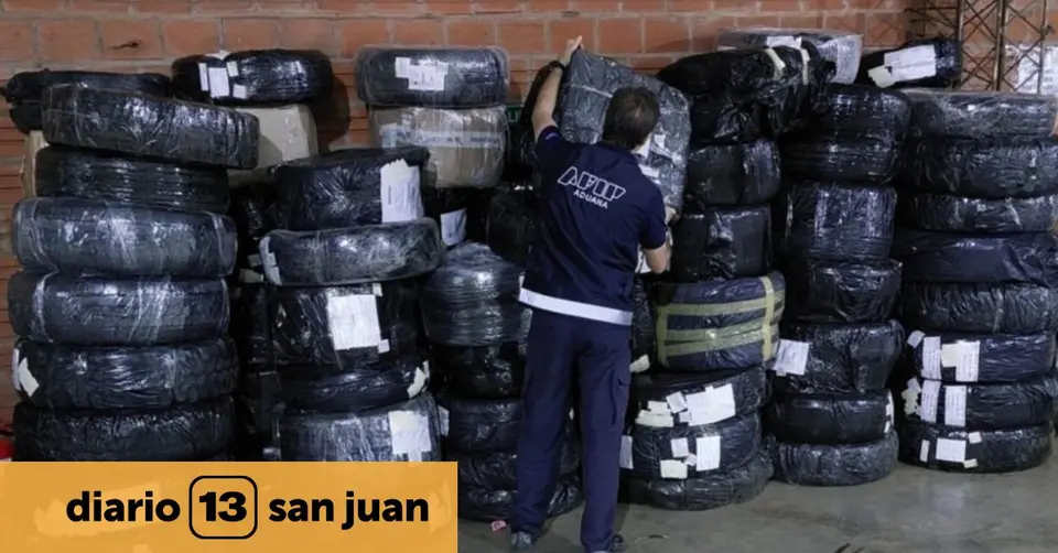 Cabo policial detenido en San Juan tras hallazgo de 28 cubiertas robadas del depósito