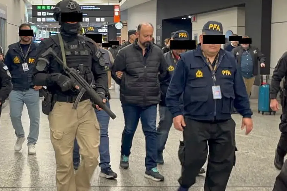 Argentina extradita a Diego Dirisio a Brasil por liderar red de tráfico de armas de 230 millones