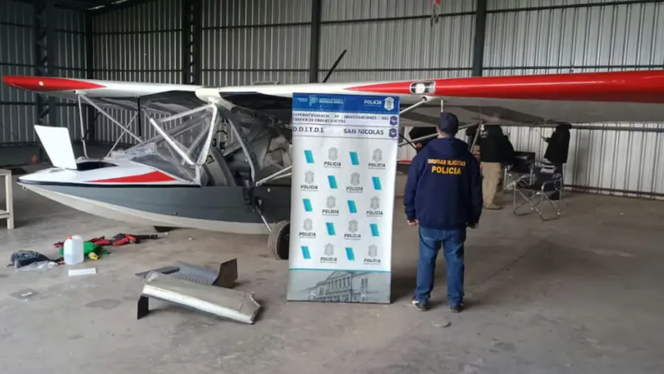 Piloto de hidroavión detenido por liderar red narco entre Buenos Aires y Rosario