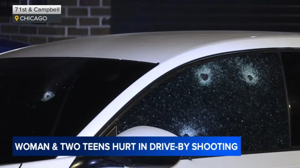Drive-by shooting in Marquette Park leaves woman critical, two teens injured