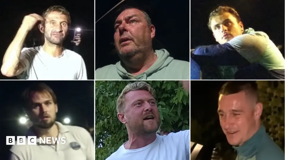 Hampshire Police seek six men after anti-migrant disorder at Portsmouth marina