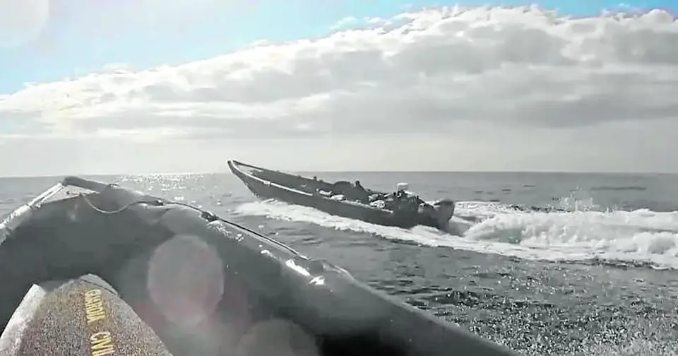 Five drug traffickers arrested after their speedboat collides with Civil Guard patrol vessel in Adra, Almería