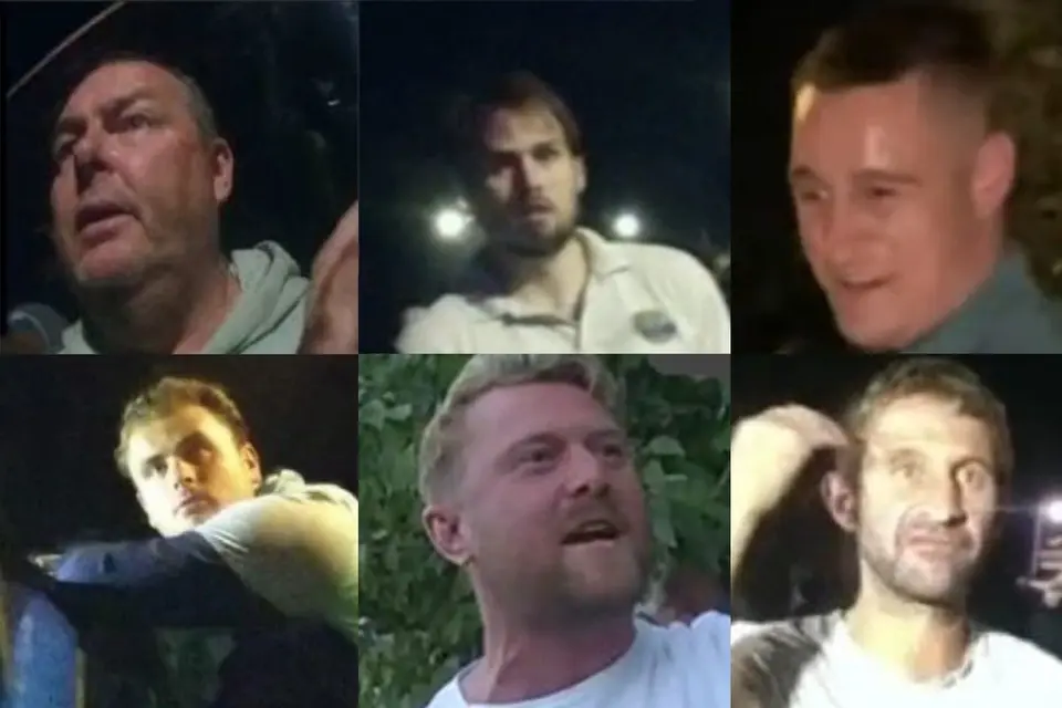 Portsmouth anti-migrant protest: police hunt six men after officers injured