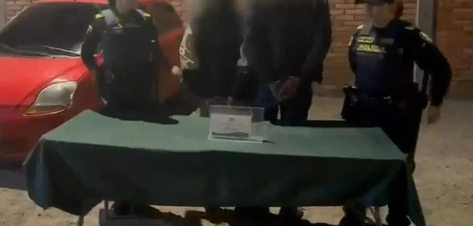 Two arrested in Bosa after recovering stolen car in Ciudad Bolívar under candado plan