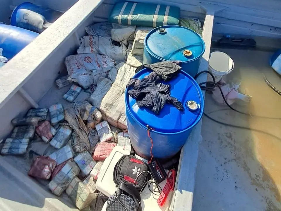 440kg cocaine worth TT$204m seized off Trinidad, four men arrested