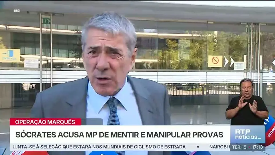 Sócrates acusa MP de mentir e manipular escutas em novo dia de julgamento