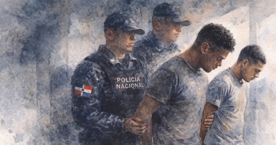 US citizen found under concrete in Santo Domingo commercial premises; two arrested