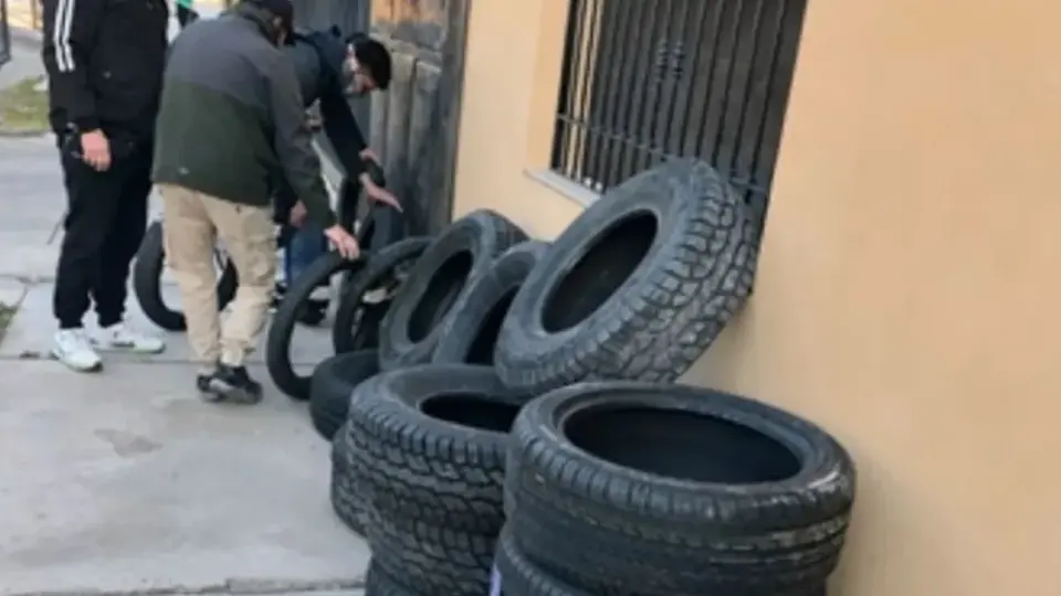 Police corporal charged with embezzlement after 90 stolen tyres found in San Juan