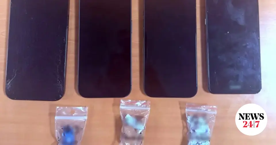 Drugs and mobile phones found in Nea Aylon Prison cells – five inmates arrested