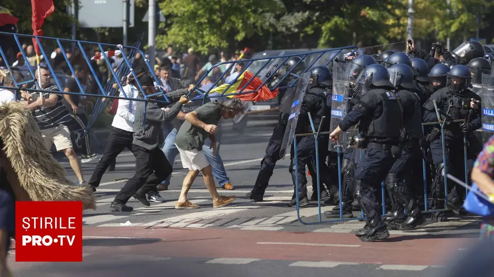 Șase reținuți după violențele din Piața Victoriei: instigatori infiltrați printre fermieri
