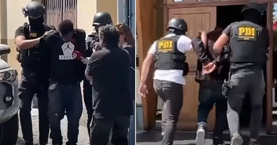 Colombian man convicted of homicide flees during son's christening and is recaptured in Antofagasta