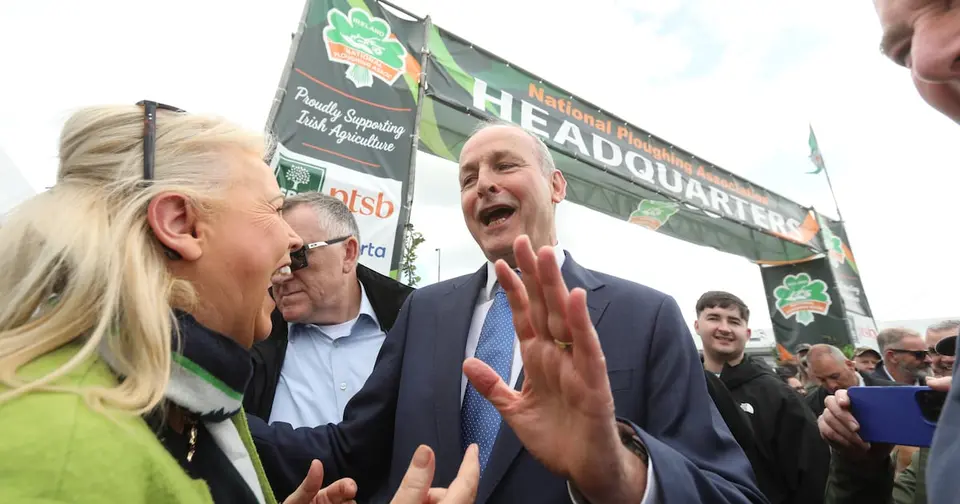 Man in his 60s charged over attempted assault on Taoiseach at Ploughing Championships
