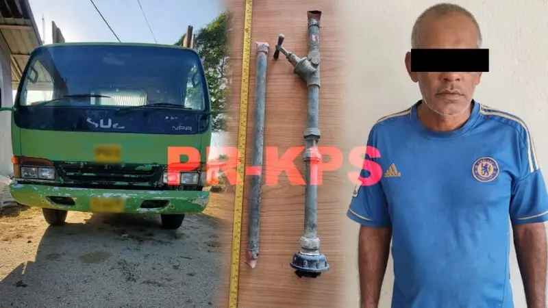 Chauffeur 'Skero' arrested for theft of copper piping at CBB Henar