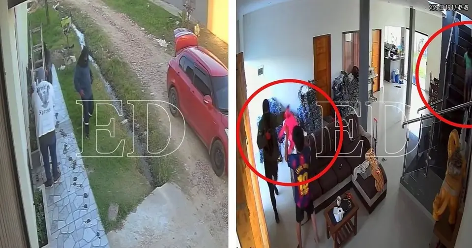 Cinco delincuentes armados irrumpen en vivienda en Santa Cruz y dos niños los enfrentan