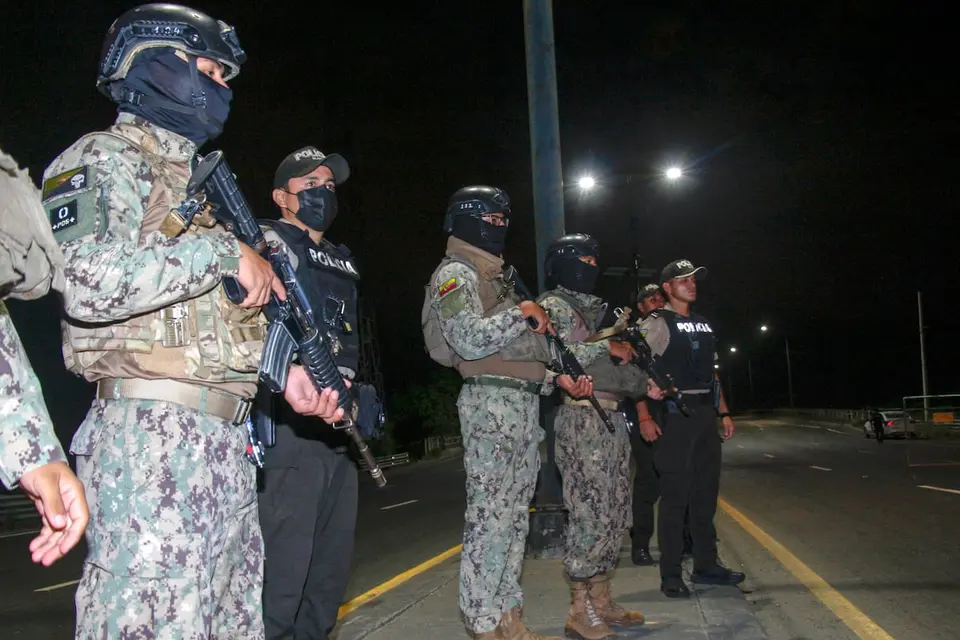 Toque de queda en Ecuador: 1.283 detenidos y solo un objetivo criminal capturado