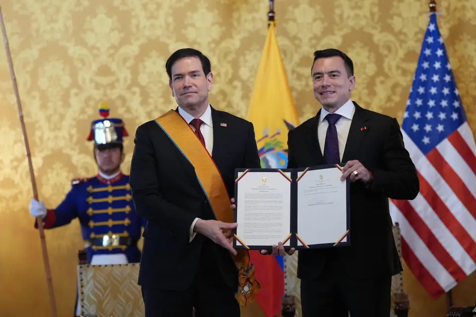 Ecuador spends $1.5 billion annually on organised crime fighting, says Noboa