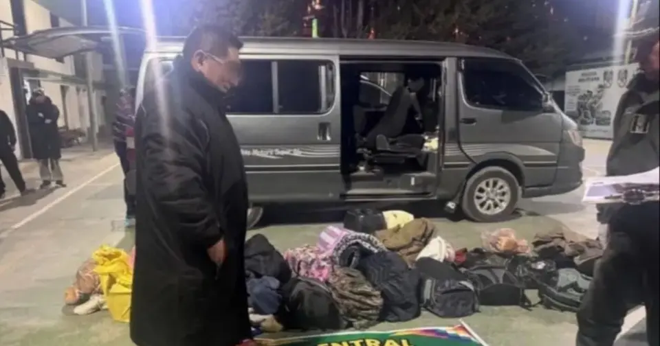 Seven detained in Oruro with 90,000 bolivianos and fuel headed to La Paz protests