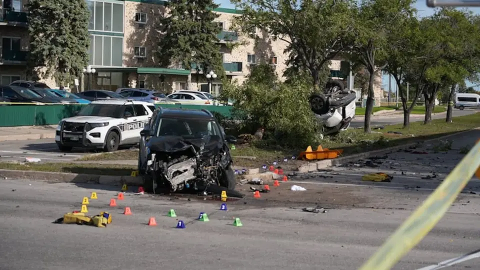 Chauffard ivre au volant d'un VUS volé : une morte et trois blessés à Winnipeg