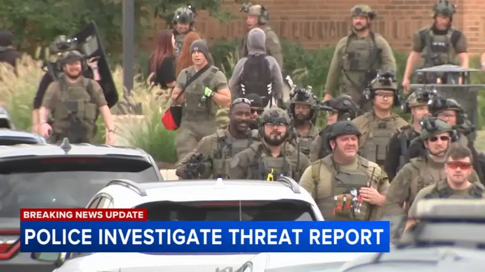 Oak Forest High School lockdown after gun threat call — FBI investigation launched