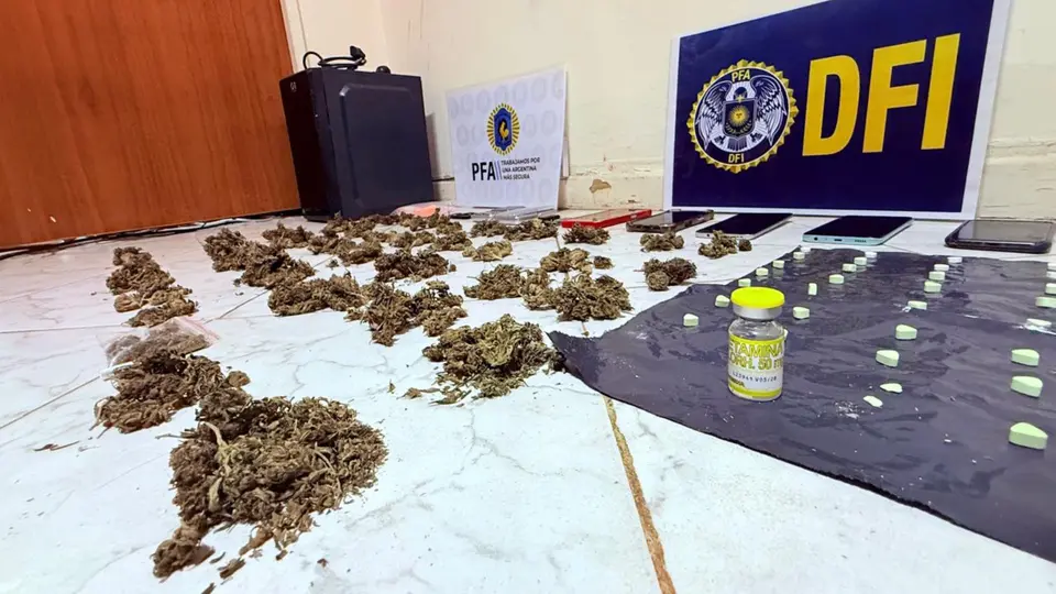 Desarticulan punto de venta de drogas en Congreso: un detenido y múltiples sustancias decomisadas