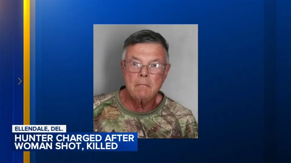 Hunter, 74, charged with manslaughter after fatally shooting woman he mistook for deer in Delaware
