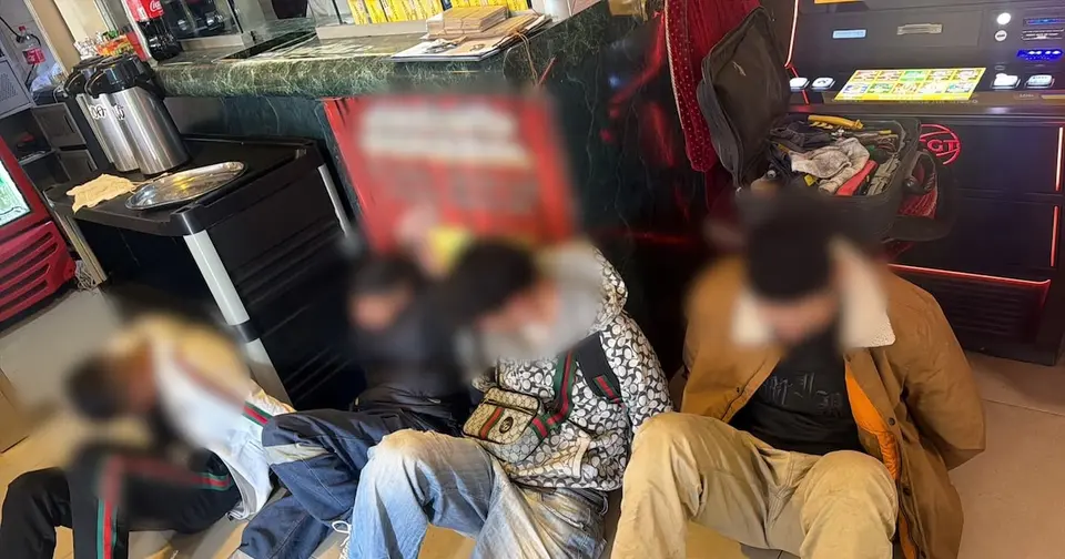 Gang robbing casinos in Venice, Bogotá: three arrested and one minor detained