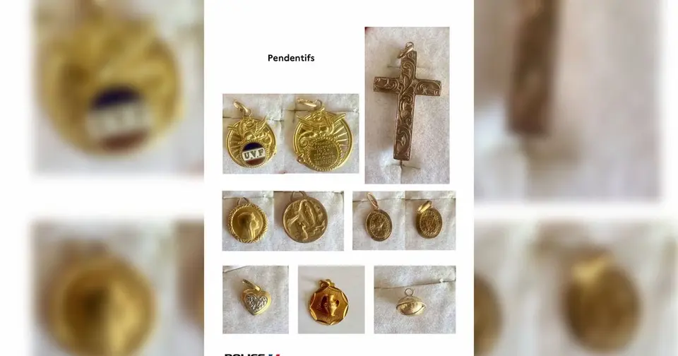 Bijoux en or saisis en région parisienne : la police d'Indre-et-Loire cherche leurs propriétaires