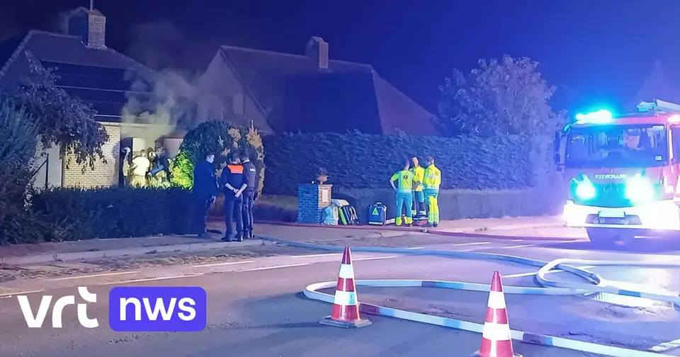 61-year-old woman arrested on suspicion of murdering partner in house fire in Roeselare
