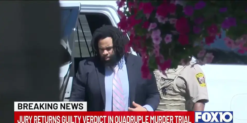 Jury Convicts Jared Smith-Bracy of Four Family Members' Murders in Alabama