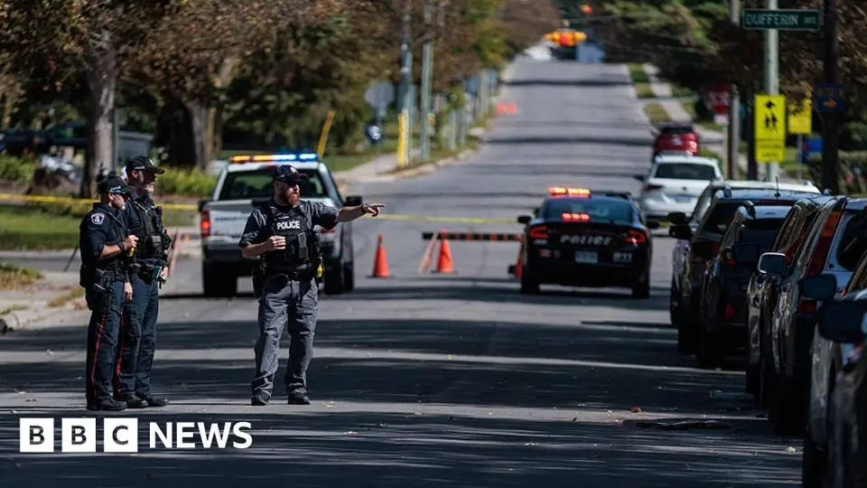 Shooting near Ontario synagogue on Yom Kippur declared hate crime, officer badly hurt