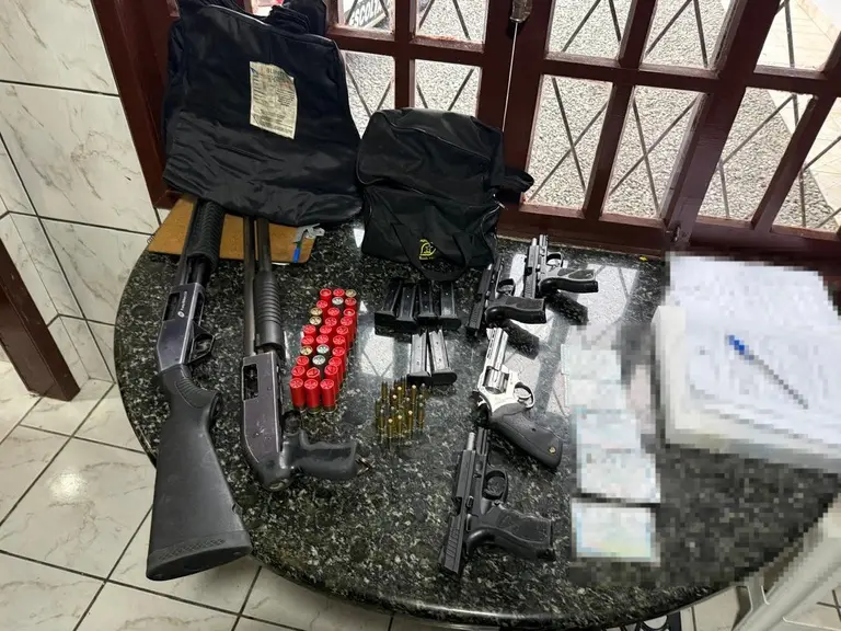 PF desmonta esquema ilegal de aluguel de armas e segurança privada em Joinville