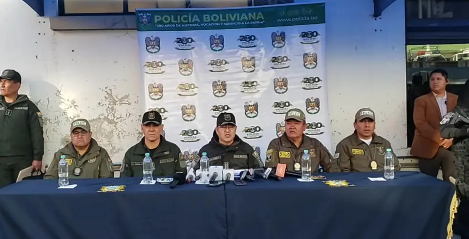 FELCC desmantela banda peruana-boliviana por robo agravado en Villa San Antonio, La Paz