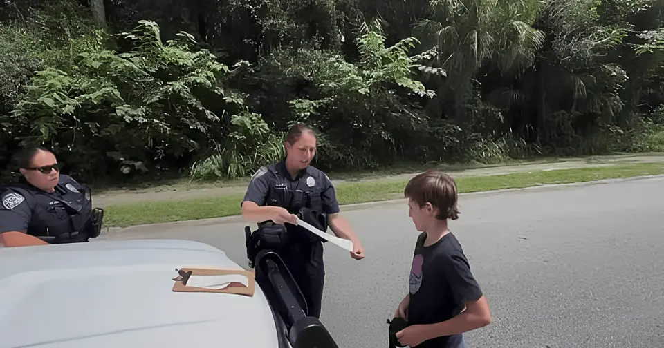 Menino de 11 anos detido na Flórida ao estrear bicicleta elétrica presenteada pelo pai