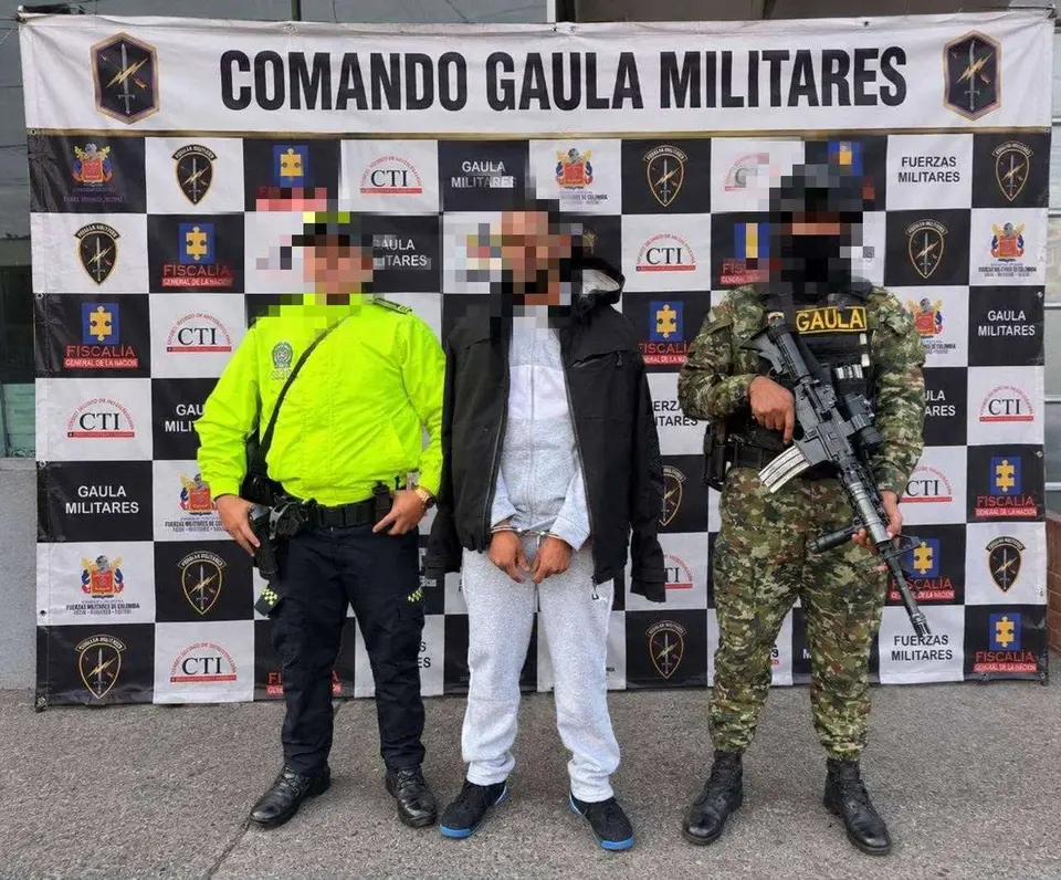 Capturado en Bogotá presunto integrante de Los de la Torre, banda que opera en Cali
