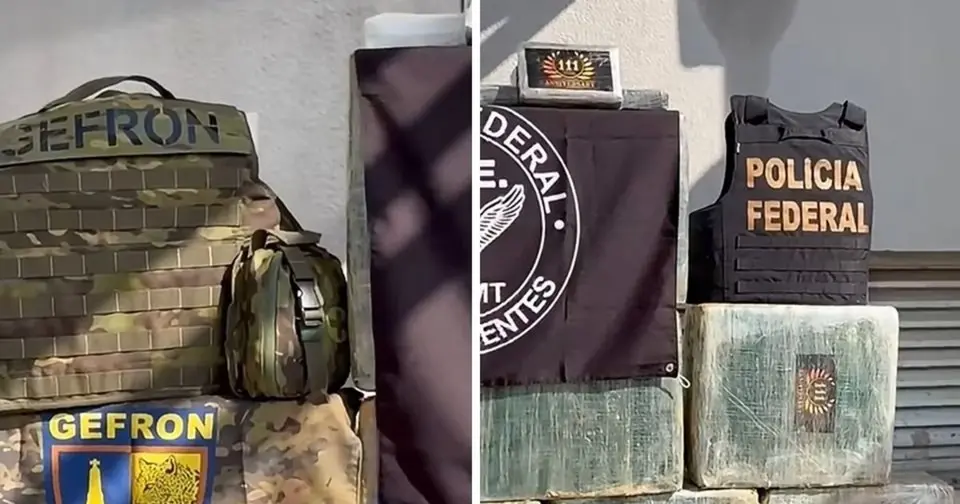 Drug traffickers set light to aircraft and flee in Brazil; abandon 500 kg of Bolivian cocaine