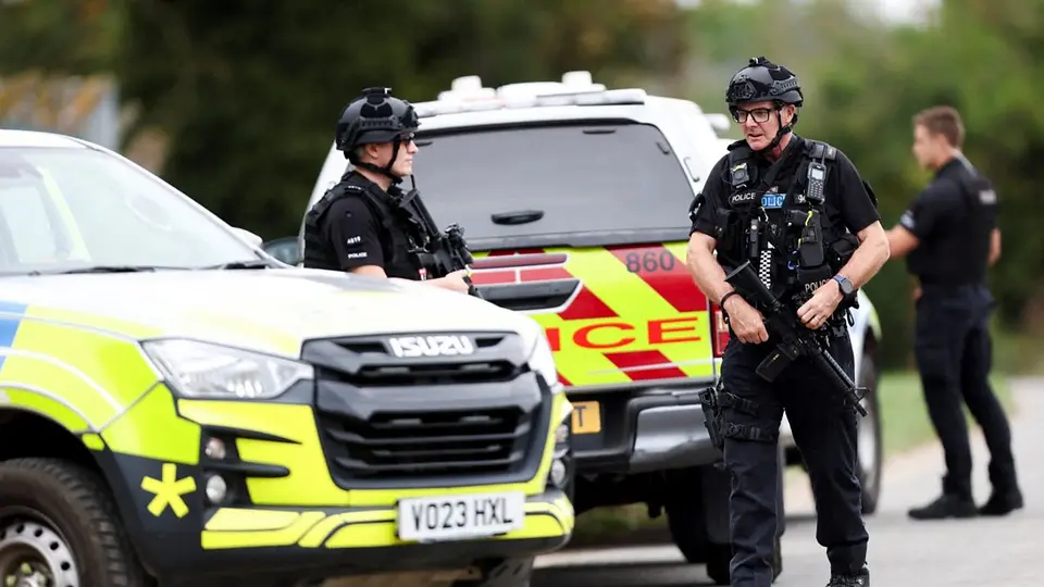 Five men arrested over suspected bomb plot near RAF Fairford in Gloucestershire