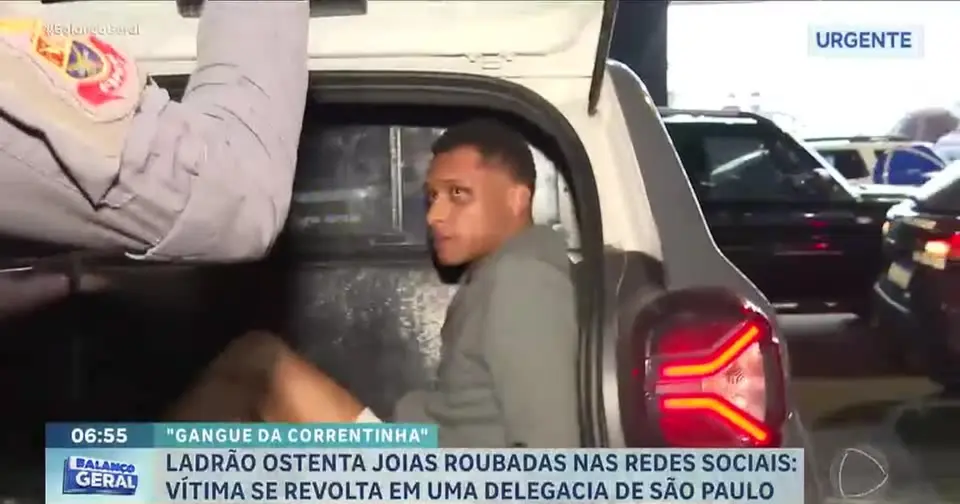 Member of 'Chain Gang' arrested in São Paulo with stolen jewellery
