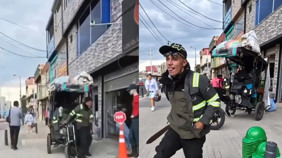 Bicitaxista buscado por robo y amenaza con arma blanca en el sur de Bogotá