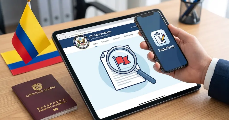EE.UU. habilita canal anónimo para denunciar fraude de visas tras sancionar a dos colombianos