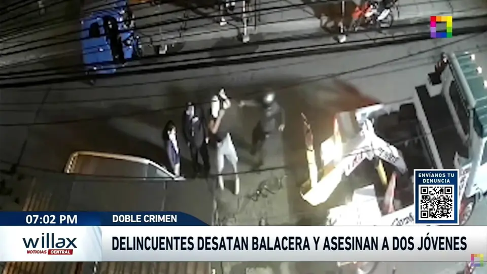 Dos jóvenes asesinados a balazos en San Juan de Lurigancho en aparente confusión de identidad