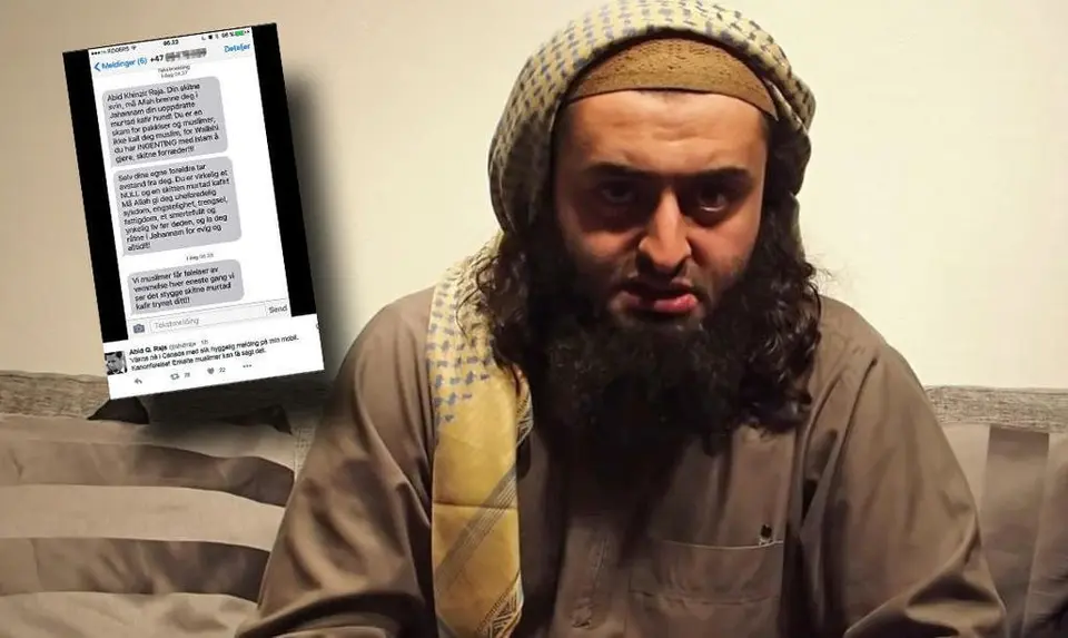 Mohyeldeen Mohammad dømt til to og et halvt års fengsel for trusler mod politiker