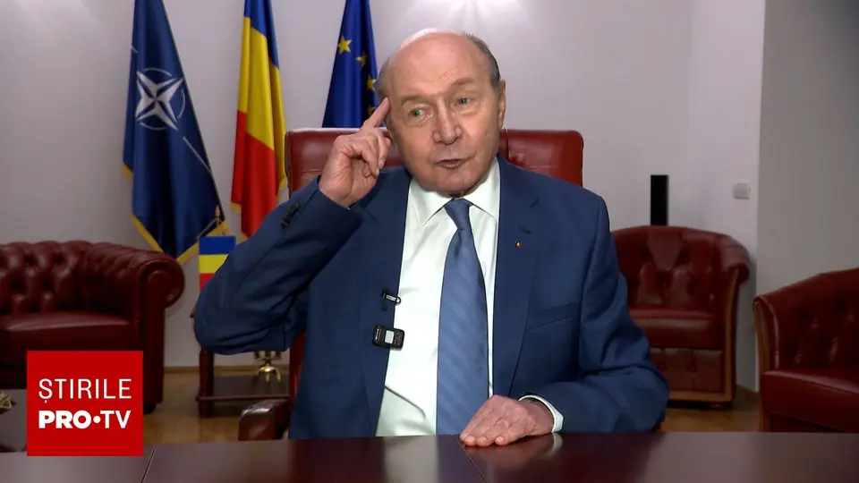Băsescu: dosarul Călin Georgescu nu are legătură cu politica, arestarea a întârziat prea mult