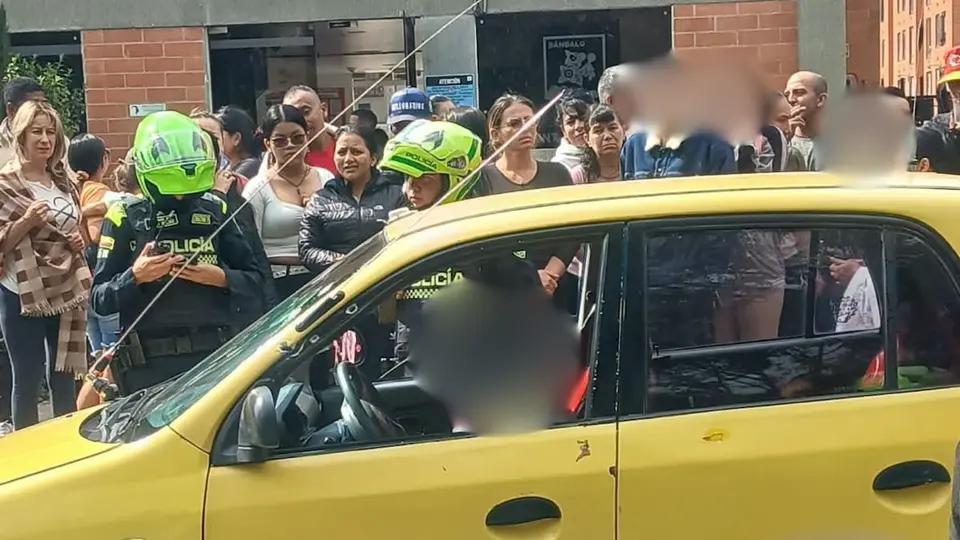 Taxista venezolano asesinado a tiros en Ciudad Verde, Soacha: dos sicarios en moto huyen tras el ataque