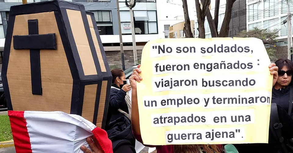 Detenido en Lima captador de peruanos para combatir en Ucrania; una víctima murió en combate