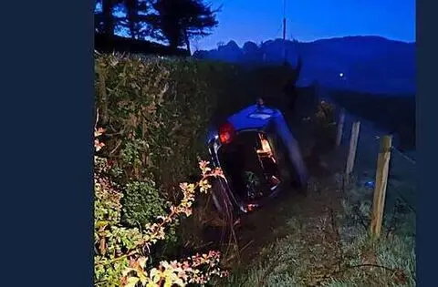 Novice driver caught 8.5 times over drink-drive limit after crash in Co Donegal